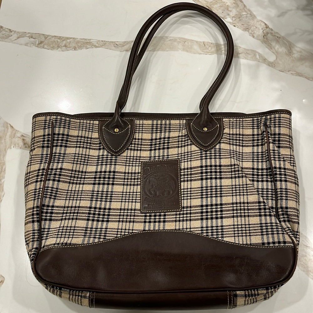 EUC 5/A Baker Blanket leather shoulder bag